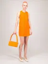 Jacquemus La Robe Sorbetto In Yellow & Orange