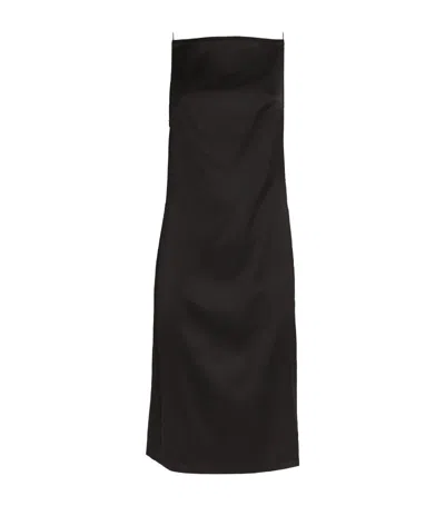Jacquemus Black La Casa 'la Robe Spoglio' Midi Dress
