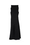 Jacquemus Nimes Triangle Flared Skirt Dress In Black