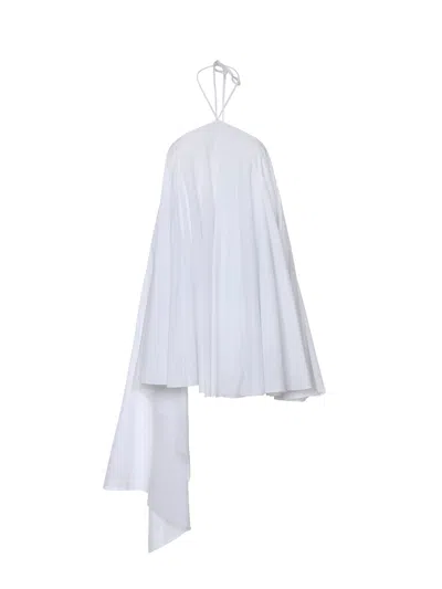 Jacquemus La Robe Triangle Courte Mini Dress In White