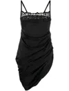 Jacquemus La Robe Saudade Mini Dress In Black