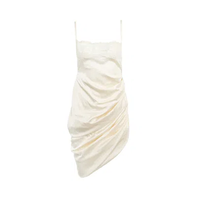 Pre-owned Jacquemus La Saudade Brodee 'off White' | Women's Size 42