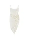 Jacquemus La Saudade Mini Dress In Neutral