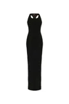 Jacquemus Scala Jacquard-knit Maxi Dress In Black