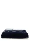 Jacquemus Cruise Towel With Embroidered Palm Tree And Star Motif