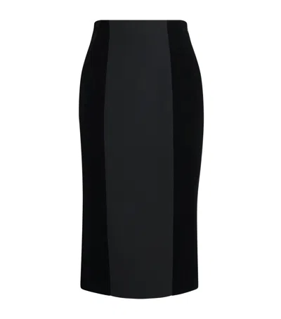 Jacquemus La Tailleur Midi Skirt In Black