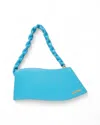 Jacquemus La Vague Pelle Azzurra Handbag In Blue