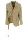 Jacquemus La Veste Baccala In Beige