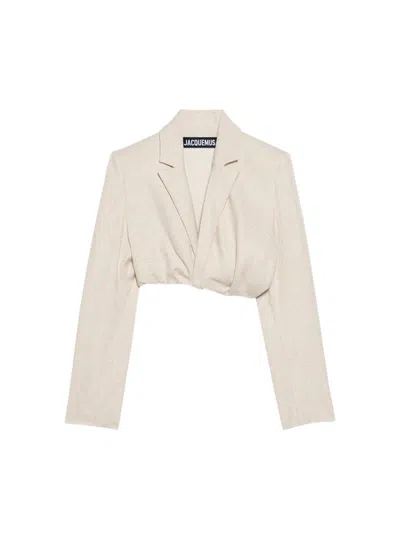 JACQUEMUS JACQUEMUS LA VESTE BAHIA COURTE JACKET