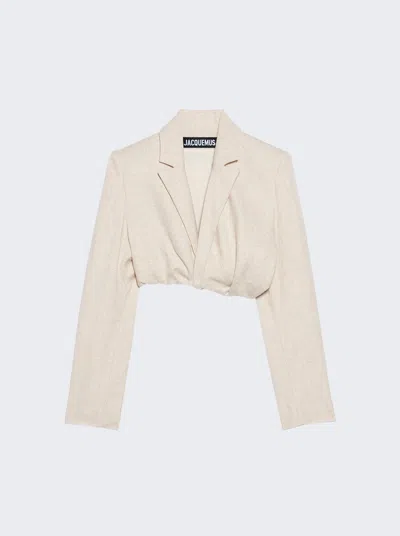 JACQUEMUS LA VESTE BAHIA COURTE JACKET