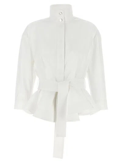 Jacquemus La Veste Cabana Shirt And Blouse White