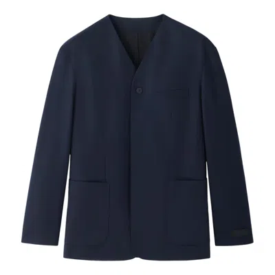 Jacquemus La Veste Cardigan In Blue