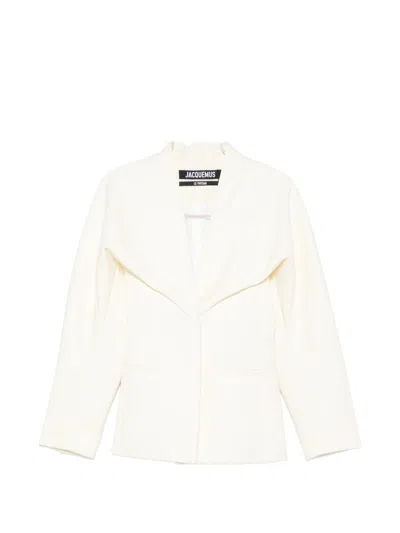 JACQUEMUS LA VESTE CHALE WOOL BLEND JACKET