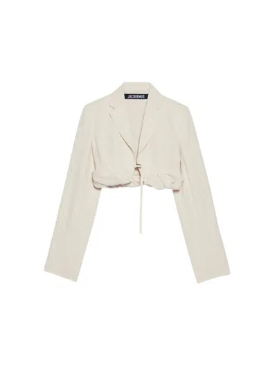 JACQUEMUS JACQUEMUS LA VESTE CROISSANT BLAZER