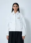 Jacquemus Women La Veste De-nime Jacket In White