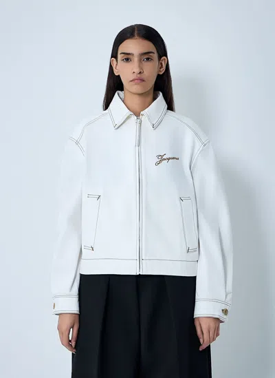 Jacquemus La Veste De-nime Jacket In White