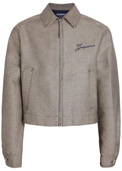 JACQUEMUS JACQUEMUS LA VESTE DE-NÎMES CANEVAS CANVAS JACKET