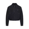Jacquemus La Veste De-nimes Canevas Blue Jacket With Classic Collar And Logo Lettering On The Front In Denim M