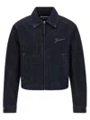 Jacquemus Lapel Long Sleeve Casual Jacket In Blue