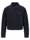 Jacquemus Lapel Long Sleeve Casual Jacket In Blue