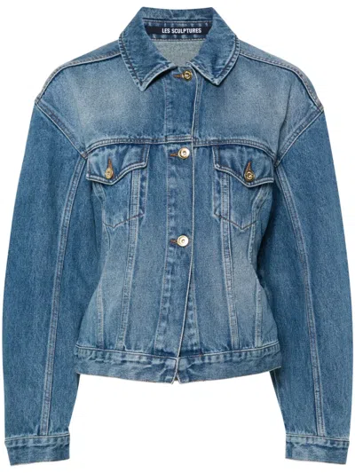 Jacquemus La Veste De Nîmes Denim Jacket In Blue