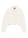 Jacquemus Women La Veste De-nimes Denim Jacket In White