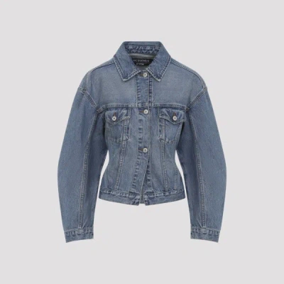 Jacquemus La Veste De-nimes Jacket 34 In Blue