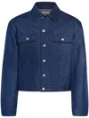 Jacquemus La Veste De-nimes Jacket In Blue