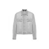 Jacquemus La Veste De-nimes Jacket In Gray