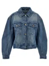 Jacquemus Blue Les Classiques 'the Denim De-nîmes' Denim Jacket In Light Blue