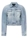 Jacquemus La Veste De Nmes Oval Jacket In Blue