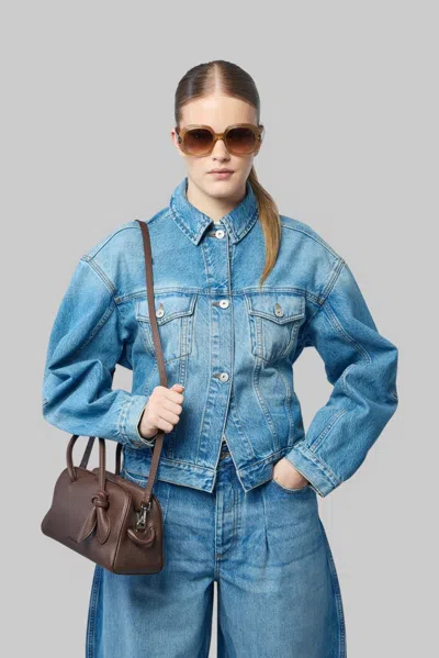 Jacquemus La Veste De-nimes In Blue