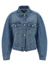 Jacquemus 'la Veste De-nimes' Jacket In Blue