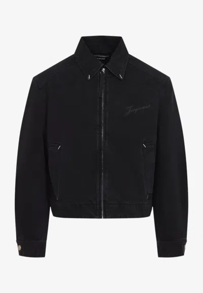 JACQUEMUS LA VESTE DE-NIMES ZIP-UP JACKET