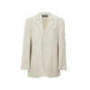 Jacquemus Single-breasted Blazer In Neutral