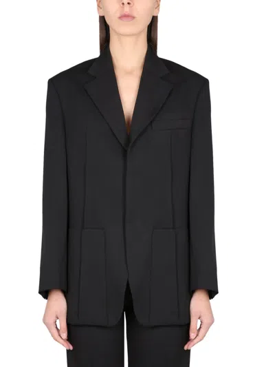 Jacquemus La Veste D'homme Oversized Blazer In Black