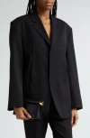 Jacquemus La Veste D'homme Wool-blend Blazer In Black 990