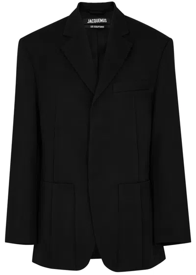 Jacquemus Black Le Chouchou 'la Veste D'homme' Blazer