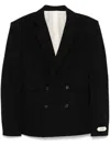 Jacquemus Double-breasted Jacket Featuring Shoulder Pads