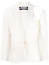 Jacquemus La Veste Filu Blazer In White