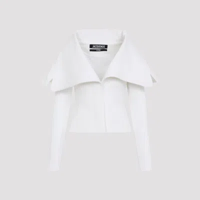 JACQUEMUS JACQUEMUS LA VESTE GIACCA DRAPED COLLAR JACKET