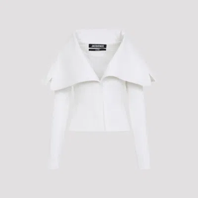 Jacquemus White La Veste Giacca Blazer