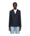 Jacquemus La Veste Melo Long-sleeved Suit Coat In Black