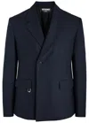 Jacquemus La Melo Double-breasted Blazer In Navy