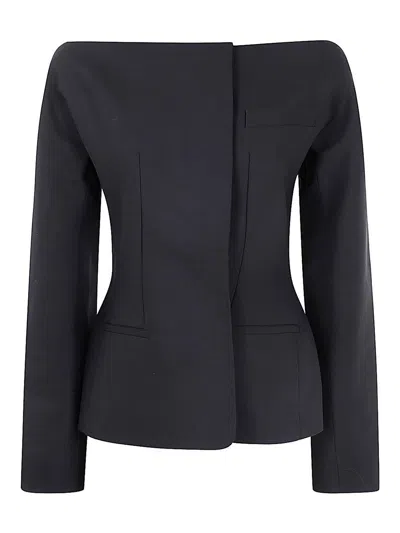 JACQUEMUS CHAQUETA CASUAL - NEGRO