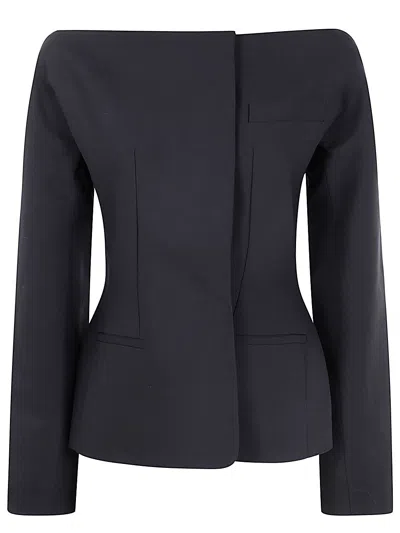 Jacquemus La Veste Spalla Jacket In Blue