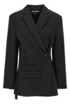 Jacquemus Tailored Double-breasted Blazer With Structured Shoulders