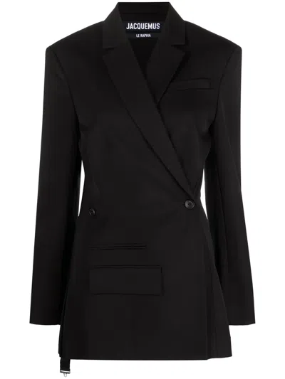 JACQUEMUS LA VESTE TIBAU DOUBLE-BREASTED BLAZER