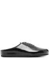 Jacquemus Les Mules Derbie Shoes In Black