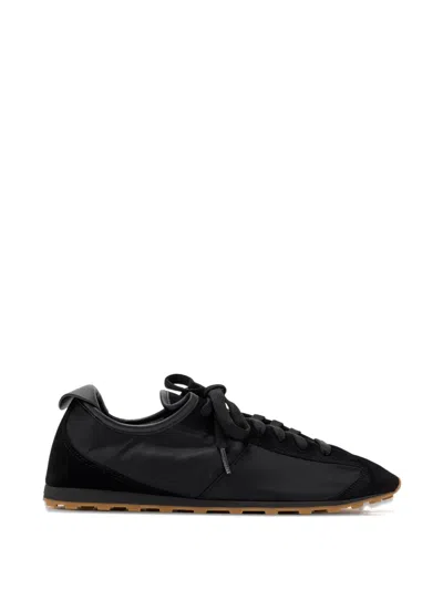 Jacquemus Lace-up Sneakers In Black